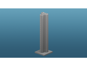 greeblecity residential block 3d print model - Mito3D