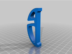 rahmenfuss 5 6mm Bild Stand bilderrahmen Fuß Rahmen Socke 3d print model - Mito3D