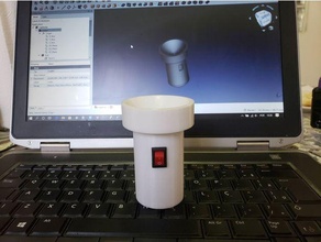 lampe poche jouet gamins 3d print model - Mito3D