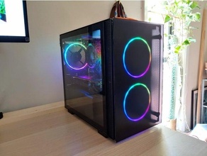 nzxt h210 case mod 3d print model - Mito3D