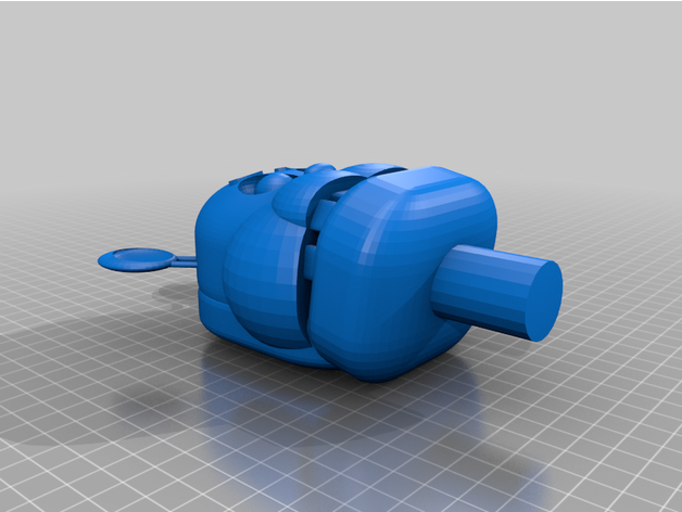 freddy fazbear partes animatronic noites fnaf 3D print model - Mito3D