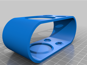 toothbrush toothpaste holder 3d print model - Mito3D
