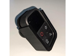 cradle teleisn smart remote gopro hero mount 3d print model - Mito3D