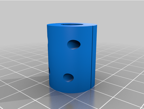 angepasst parametrisch axis Koppler Stepper Gewinde Stange Kupplung 3d print model - Mito3D