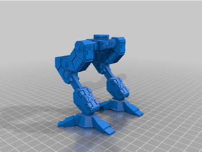 başına buyruk keşif yürüteç bacaklar 3d print model - Mito3D