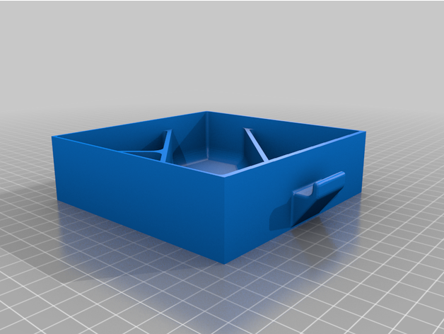 ender 3 büyük çift çekmeceler 3D print model - Mito3D