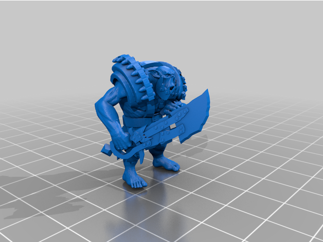 Ork Junge Warhjammer 3D print model - Mito3D