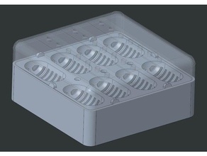 pequeno ovo Escotilha caixa incubatório 3d print model - Mito3D