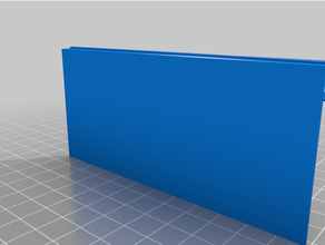 Duplo rolo cego suporte 3d print model - Mito3D