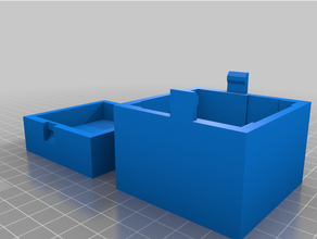 réf 6 cube projecteur Cas gaine rif6 3d print model - Mito3D
