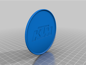 ktm bardak altlığı 3d print model - Mito3D