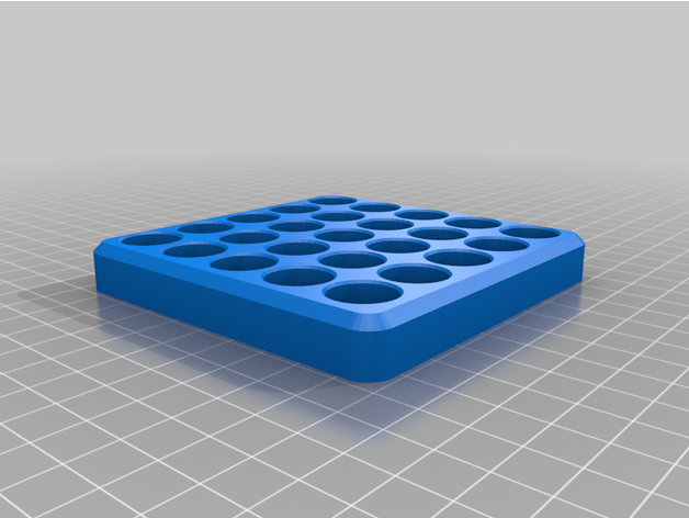 customized reloading block 3D print model - Mito3D
