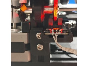 optical z-endstop bracket hc-89 ender 3 3d print model - Mito3D