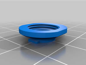 mudança lente adaptador 3d print model - Mito3D