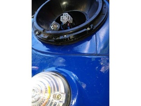 headlight trim ring repaire kit classic mini austin rover car 3d print model - Mito3D