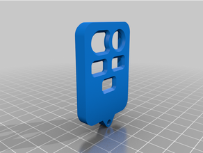 Lincoln gezgin anahtar fob 3d print model - Mito3D