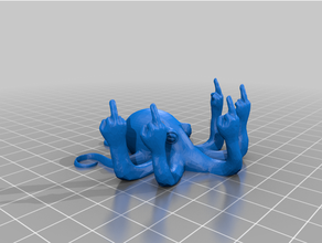 siktiğimin halka tutucu + ayakta durmak takı Beyan benzersiz 3d print model - Mito3D