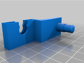 scatto ender 3 azione filamento guida cuscinetto fisso pendente ender3 ender3pro 3d print model - Mito3D