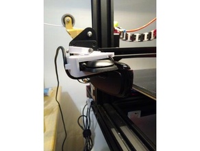logitech c525 pi-cam mount remix ender 3 creality webcam 3d print model - Mito3D