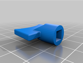 radiator air relief key release 3d print model - Mito3D