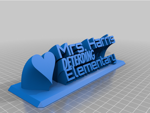test customized 3d print model - Mito3D