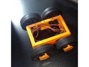 rover car robot 3d print model - Mito3D