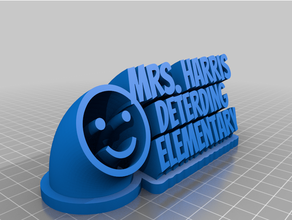 personalizado barriendo plato 3d print model - Mito3D