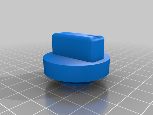 vau falcão respirar direção botão 3D print model - Mito3D