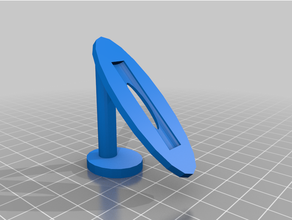 earbud mic stand 3d print model - Mito3D