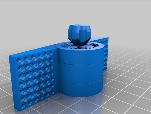 falco morsetto v2 composto planetario Ingranaggio riduttore ingranaggi 3D print model - Mito3D