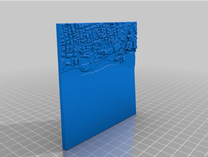 boston cityprint k 15 architettura edifici città paesaggio urbano minicty orizzonte 3d print model - Mito3D
