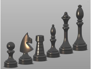 garden chess set tiles 20x20cm bishop king knight pawn pieces queen rook 3d print model - Mito3D