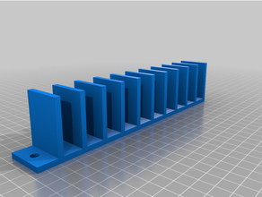 customized ps4 - blu ray wall rack hanger 3d print model - Mito3D