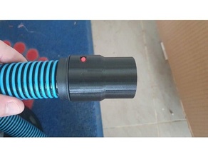 bosch gas vacuum click & clean adaptors professional dust extractor adapter 3d print model - Mito3D
