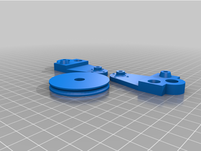 customized pulley 3d print model - Mito3D