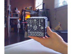 merge cube ar gaming 3d print model - Mito3D