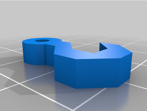 generic playmobil hook 3d print model - Mito3D