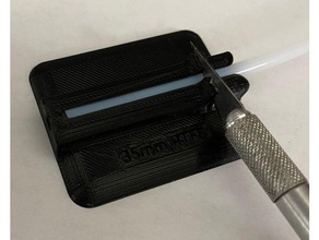 35mm ptfe cortador 3d print model - Mito3D