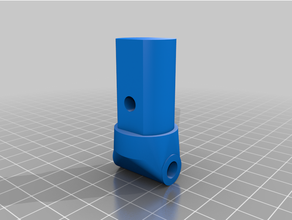 vw california original tailgate chair - spare joint 3d print model - Mito3D