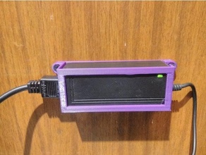 hdd power supply wall mount 3d print model - Mito3D
