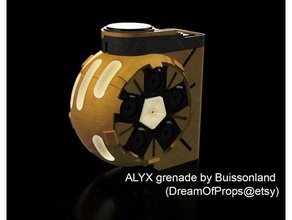 life alyx grenade 3d print model - Mito3D