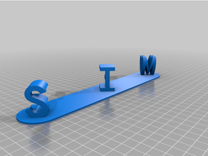 sim personalizzato 3d print model - Mito3D
