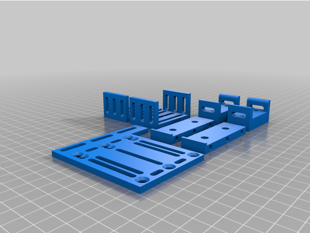 endurance base monter 3D print model - Mito3D