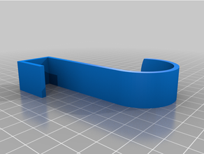 klein Türhaken Aufhänger angepasst 3d print model - Mito3D