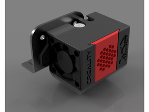 ayf kompakt Ventilator Leichentuch 4010 Gebläse 40mm Realität Ender 3 Leitung 3d print model - Mito3D