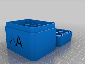 battery storage aa 3d print model - Mito3D