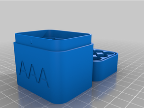battery storage aaa 3d print model - Mito3D