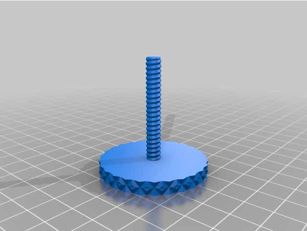 customized camera screw thumb 3D print model - Mito3D