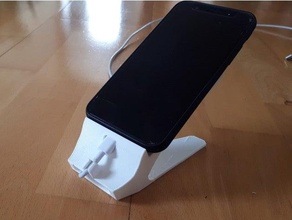 Telefon Ladegerät Samsung amp Huawai Laden Dock praktisch Halter Unterstützung huawei Stand Smartphone 3d print model - Mito3D