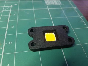 10w LED Halter Unterstützung Steckdose 3d print model - Mito3D